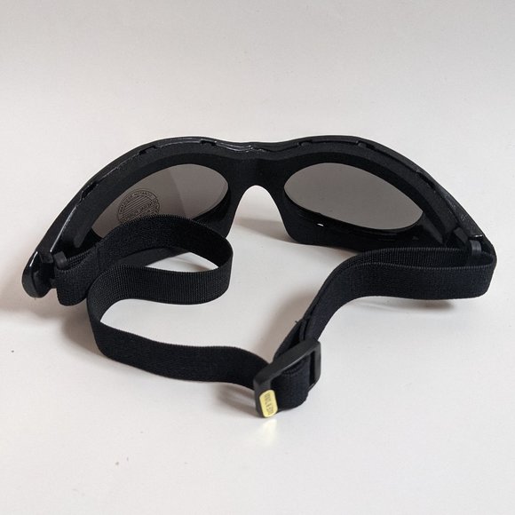 Vintage Biker Wrap elastic strap & w/ foam goggles - Picture 2 of 5